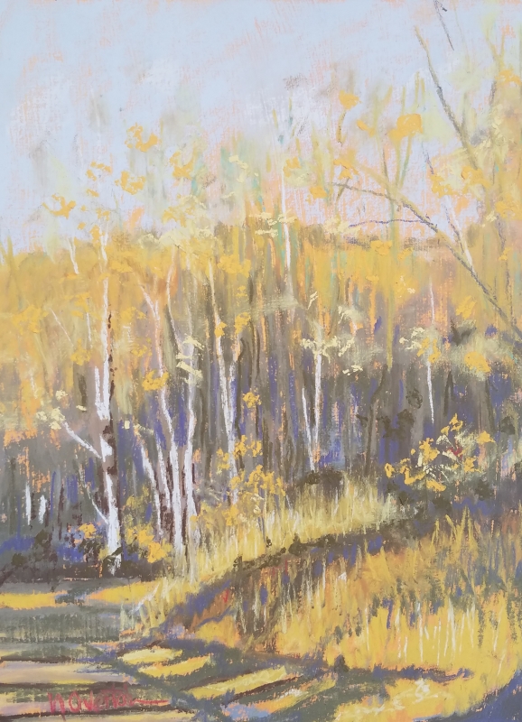 Golden Fall by artist Nancy Overton